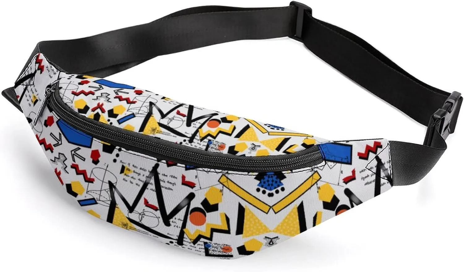 80s Fanny Pack For Men Women Retro Fanny Packs Small Crossbody Belt Bag with Adjustable Strap