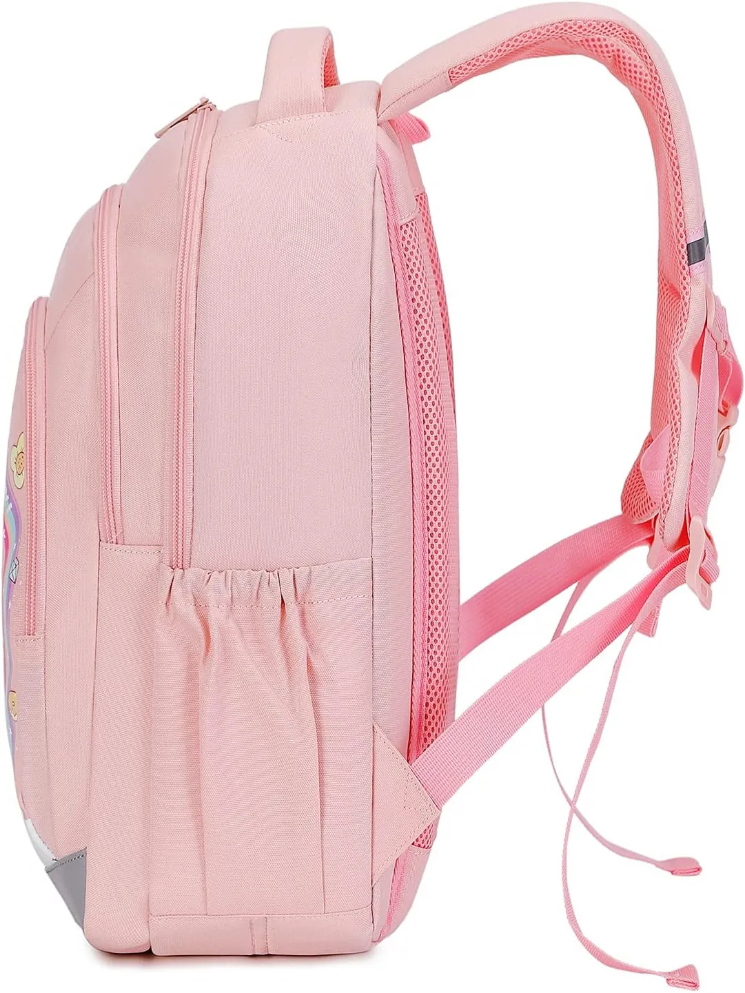Abshoo Cute Kids Backpack For Girls Kindergarten Elementary Unicorn School Backpacks With Chest Strap (Unicorn Dark Pink)