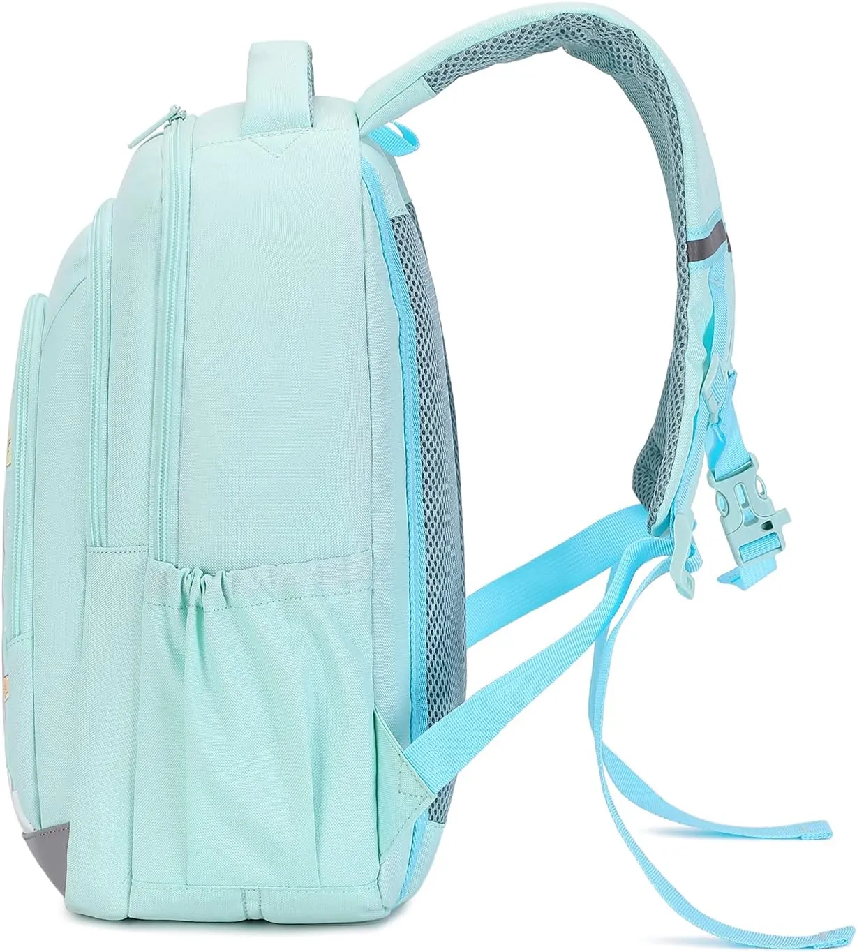 Abshoo Cute Kids Backpack For Girls Kindergarten Elementary Unicorn School Backpacks With Chest Strap (Unicorn Teal)