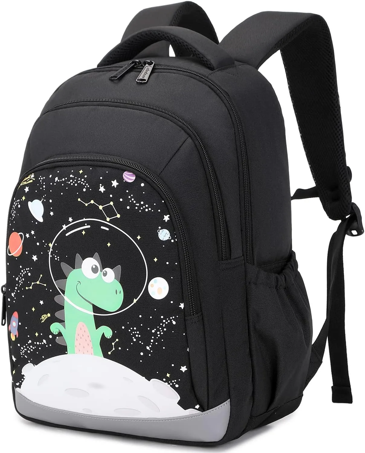 abshoo Dinosaur Kids Backpack For Boys Kindergarten Elementary School Backpacks With Lunch Box (Dinosaur Black)