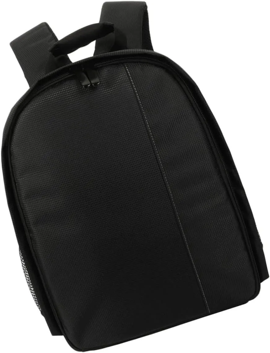 Angoily 1Pc Camera Backpack for DSLR Nylon Photography Bag with Multiple Compartments and Shockproof Sponge for Hiking Beach and Daily Use