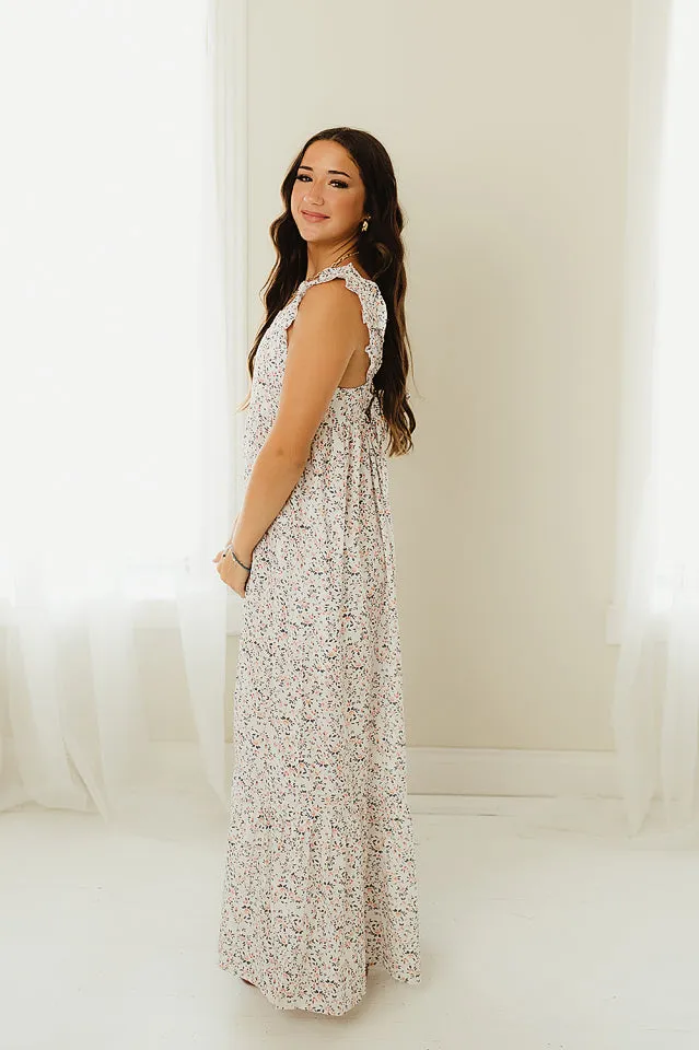 Back Tie Maxi Dress