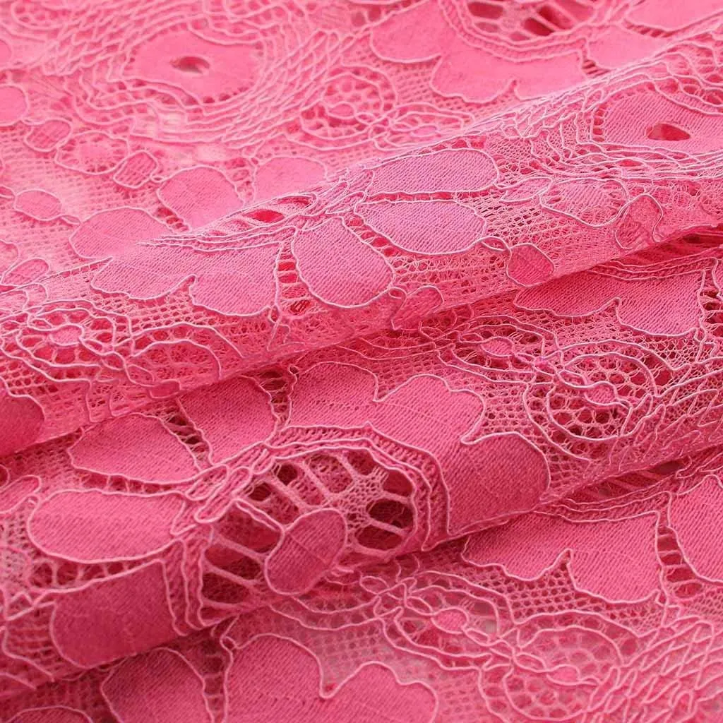 Boho Floral Lace Maxi Dress for Womens Summer V Neck 3/4 Sleeve Flowy Tassel Maxi Dresses Beach Swing Sundress