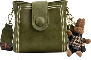 Bootara Bucket Bag, Adjustable Womens Retro Water Bucket Shoulder Bag, Convertible Shoulder Crossbody