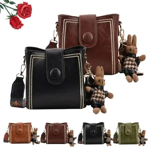 Bootara Bucket Bag With Adjustable Wider Shoulder Strap, 2025 New Bootara Vintage Bucket Bag, Womens Cross Body Bags