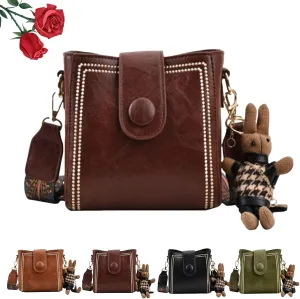 Bootara Bucket Bag With Adjustable Wider Shoulder Strap, 2025 New Bootara Vintage Bucket Bag, Womens Cross Body Bags