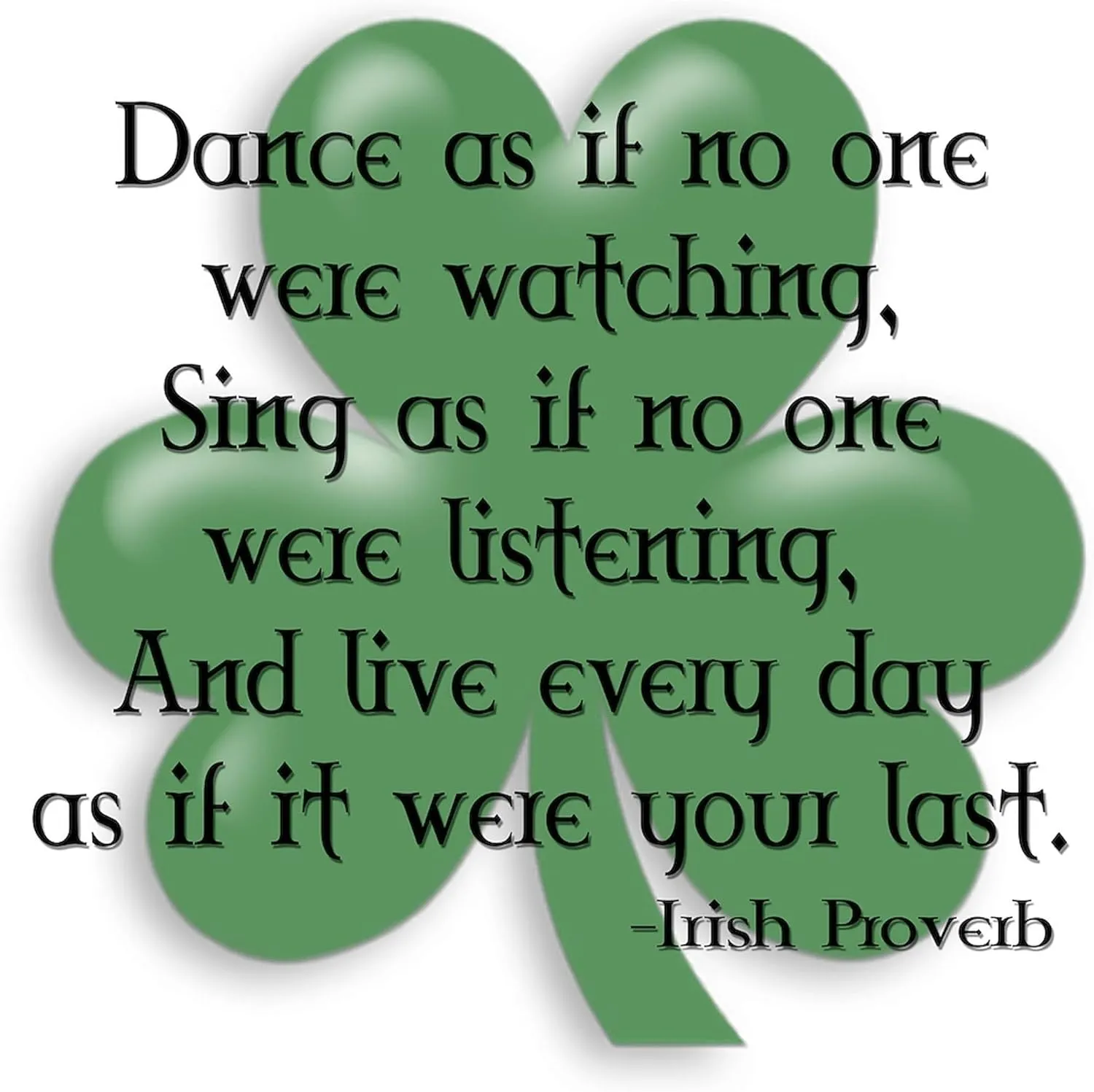 CafePress Irish Proverb Tote Bag Natural Canvas Tote Bag, Reusable Shopping Bag