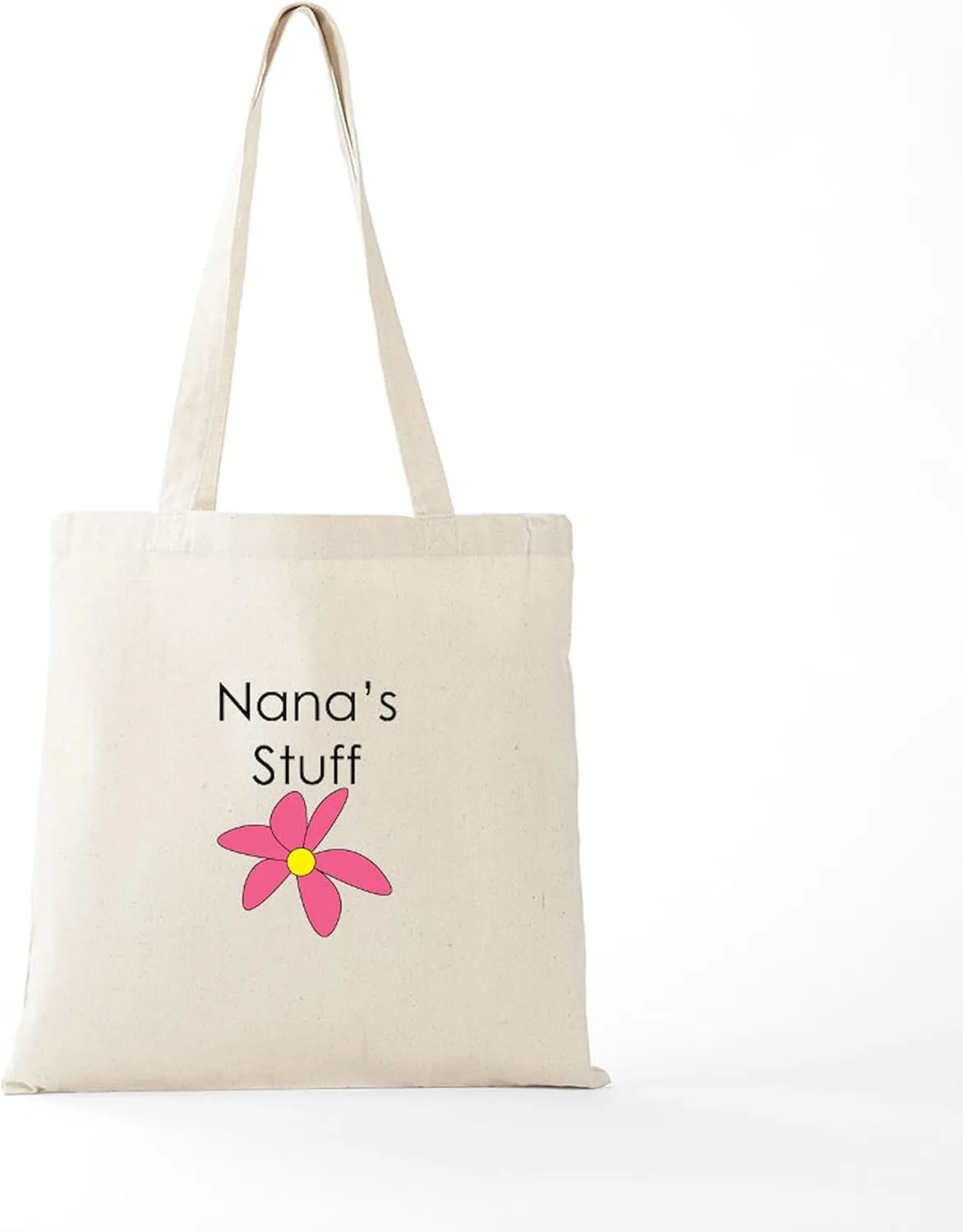 CafePress Nana's Stuff Tote Bag Natural Canvas Tote Bag, Reusable Shopping Bag