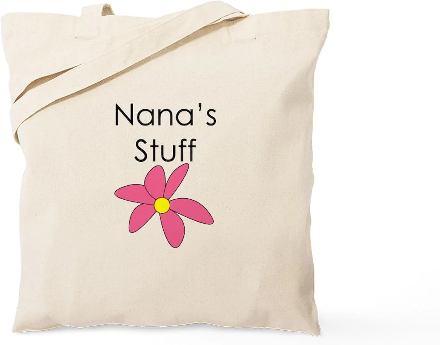 CafePress Nana's Stuff Tote Bag Natural Canvas Tote Bag, Reusable Shopping Bag