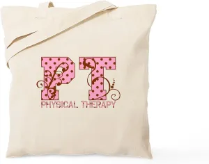 CafePress Polka Dot Tote Bag Natural Canvas Tote Bag, Reusable Shopping Bag