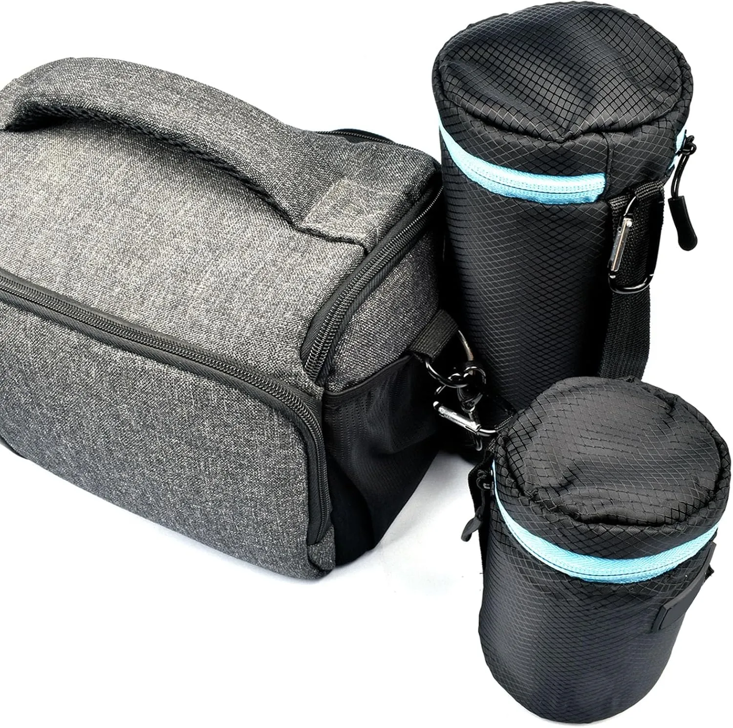 Camera Lens for Case Univeral for Telephoto Lens Zipper Bag Nylon Thickened Lens Protective Bag