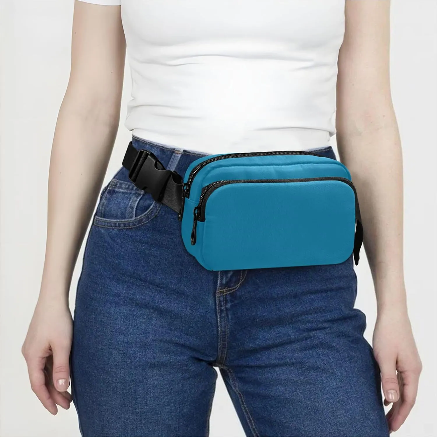 Cerulean Fanny Pack for Women Hiking Hip Bag Belt Pouch Waterproof Travel Waist Pouch