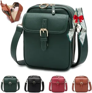 Collaboraten1 Crossbody Leather Bag, Crossbody Leather Bag, 2025 New Vintage Petal Bucket Handbag