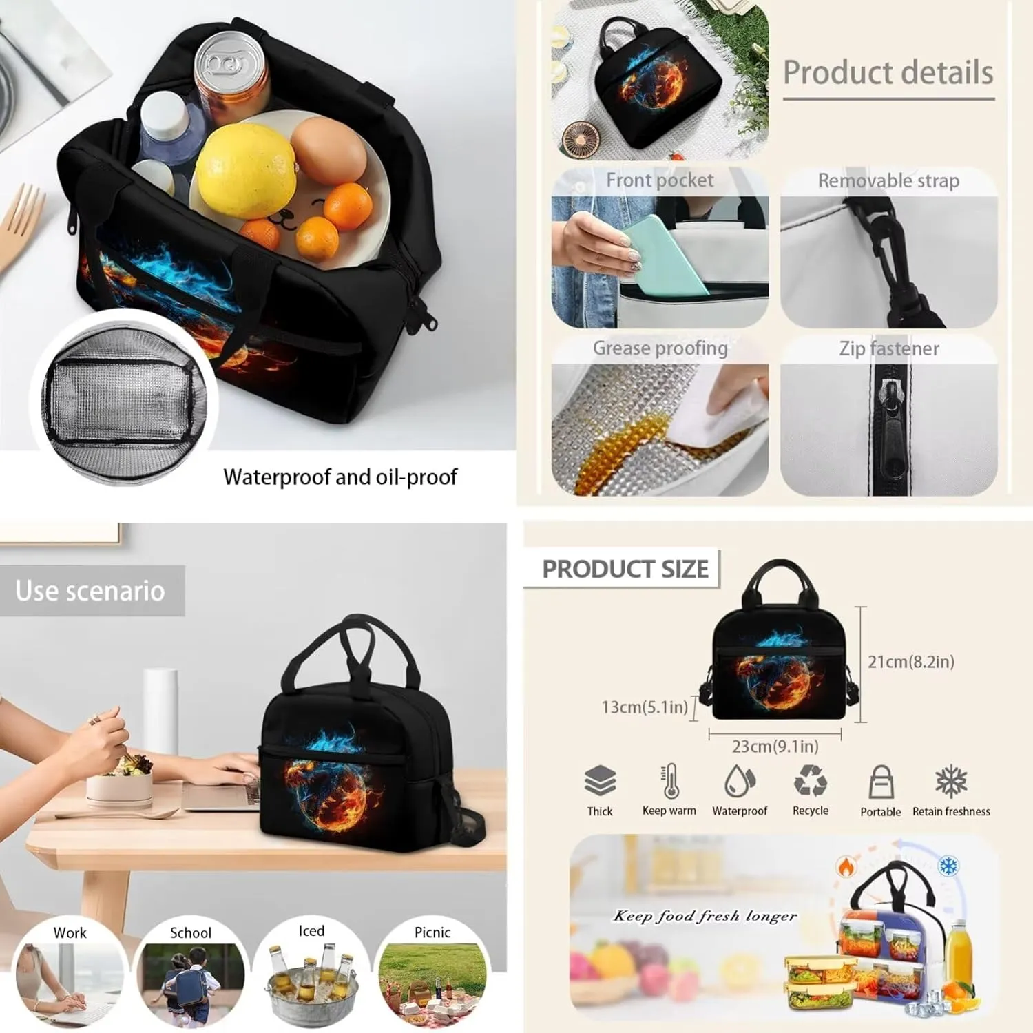 Cool Basketball Backpack for Boys Kids Backpack Set with Insulated Lunch Bag and Pen Bag Pencil Case 3 Pieces Set Casual Daypack Book Organizers Backpack