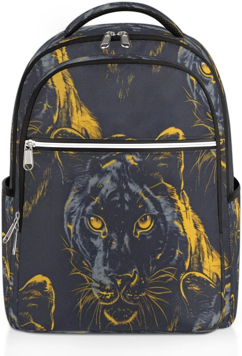 Cool Tiger Travel Laptop Backpack Durable Computer Backpacks Work Business Bags Womens Travel Backpack Purse
