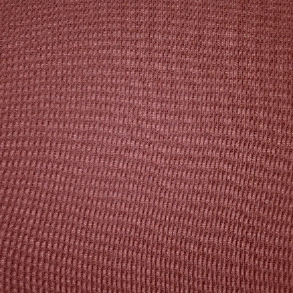 Cotton Modal Jersey Knit Solid Rose