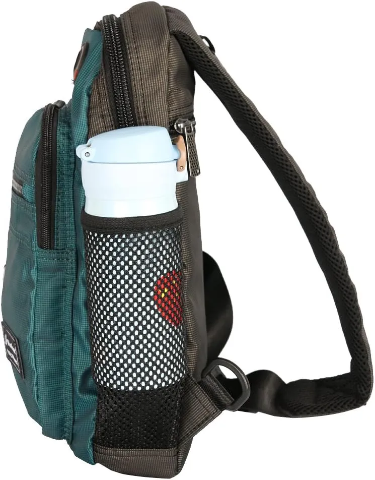 Crossbody Sling Bag Backpack for Men & Women Lake Blue