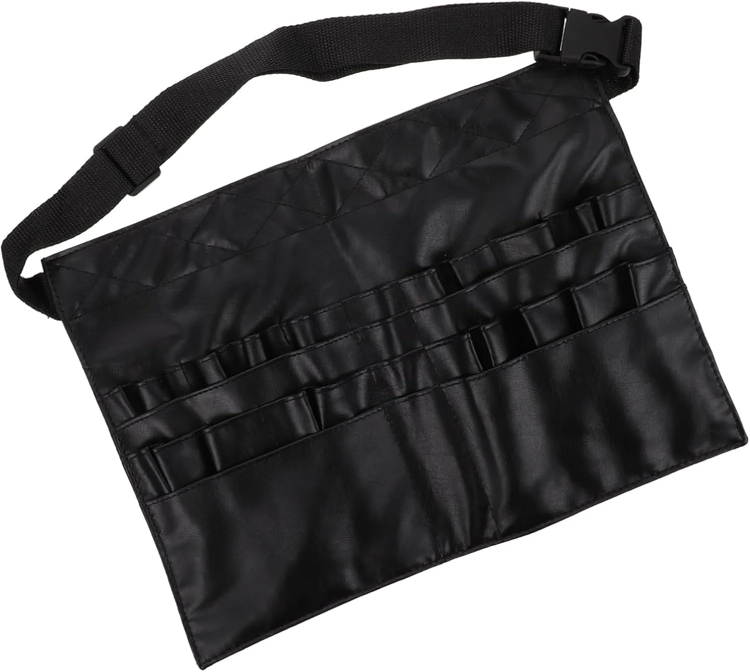 DOITOOL Professional Makeup Artist Bag Cosmetic Waist Pouch Makeup Brush Carry Bag Pu Tool Belt
