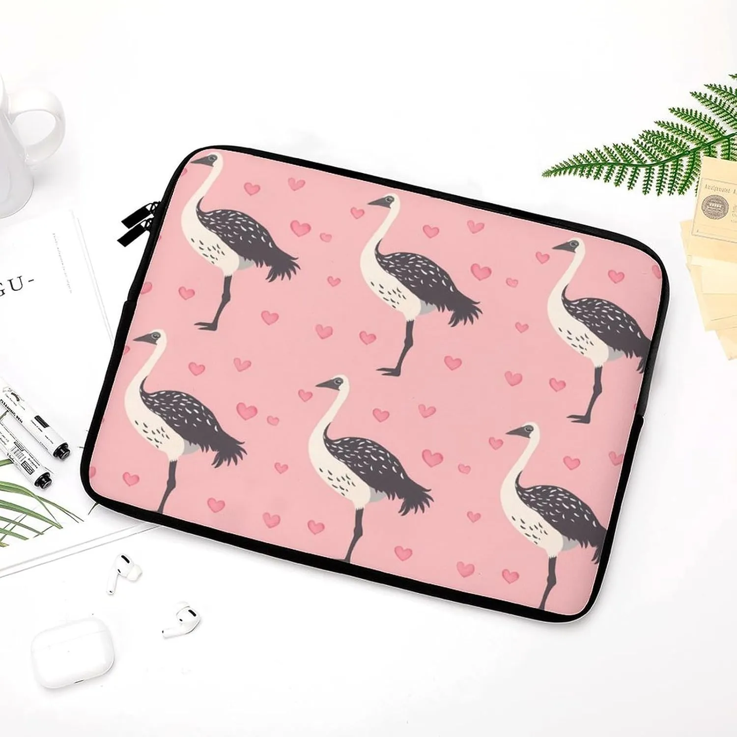 Emu Laptop Sleeve Case Protective Computer Bag Carrying Briefcase for Men Women