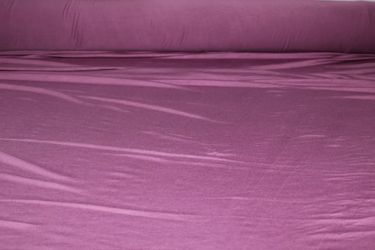 Extra Wide Rayon Jersey - Lavender Fields