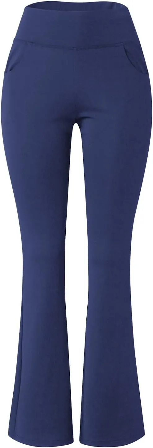 Flare Trousers Sports Waist Pants Pilates Trousers High Fitness Women Straight Yoga Leggings Flared for Yoga Leg
