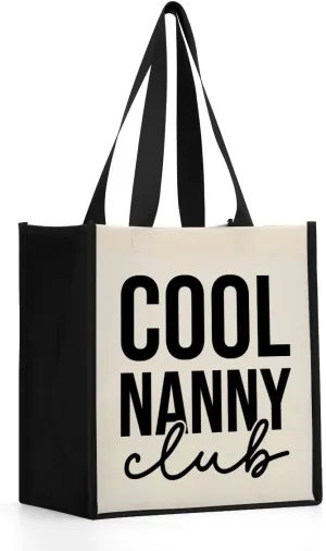 Grandma Mimi Gigi Granny Nana Memaw Nanny Mama Mum Mom Aunt Gifts Cool Canvas Tote Bag for Women