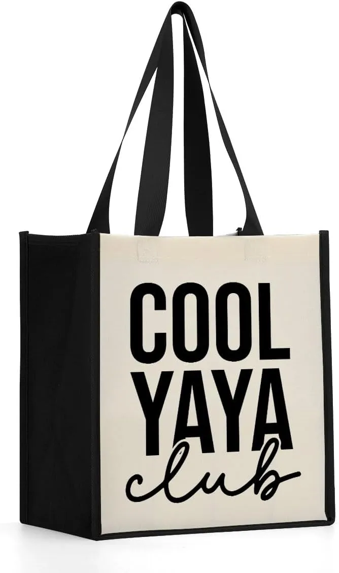 Grandma Mimi Gigi Granny Nana Memaw Nanny Mama Mum Mom Aunt Gifts Cool Canvas Tote Bag for Women