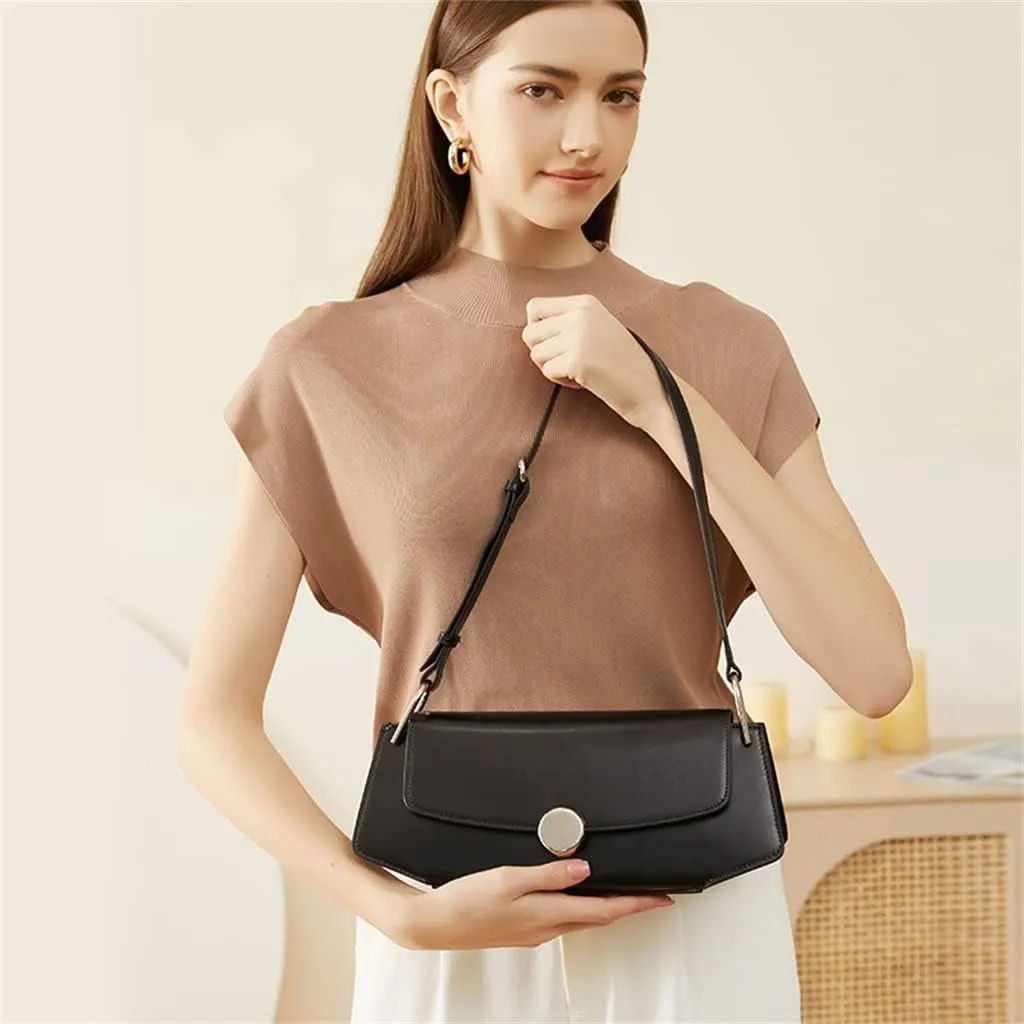 JSEIAJB Spring and Boat Bag Assorted Bag Cool Commuter Sigle Shoulder Armpit Bag Female(D)