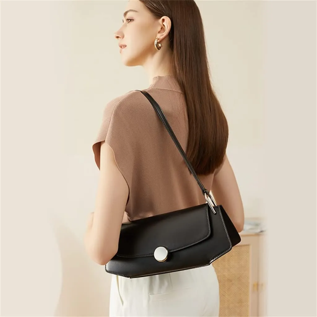 JSEIAJB Spring and Boat Bag Assorted Bag Cool Commuter Sigle Shoulder Armpit Bag Female(D)