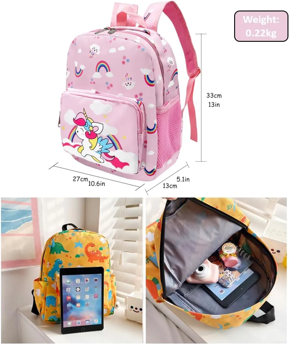 Kids Toddler Preschool Travel Backpack Cute Cartoon Backpack For Girls Boys Baby