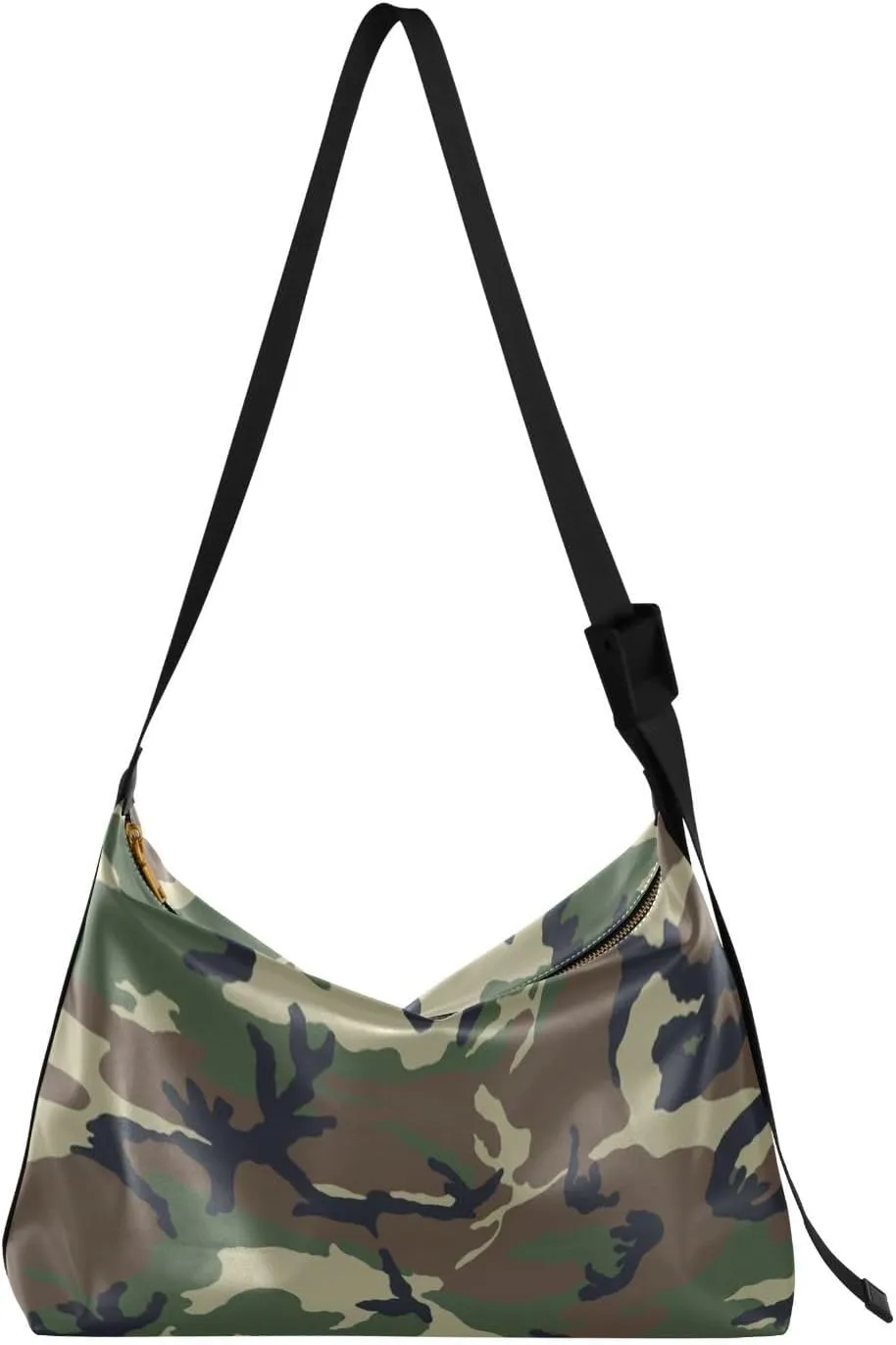 Kigai Cool Camouflage Crossbody Bag Hobo Handbag Purse Fashion PU Leather Shoulder Bags for Women