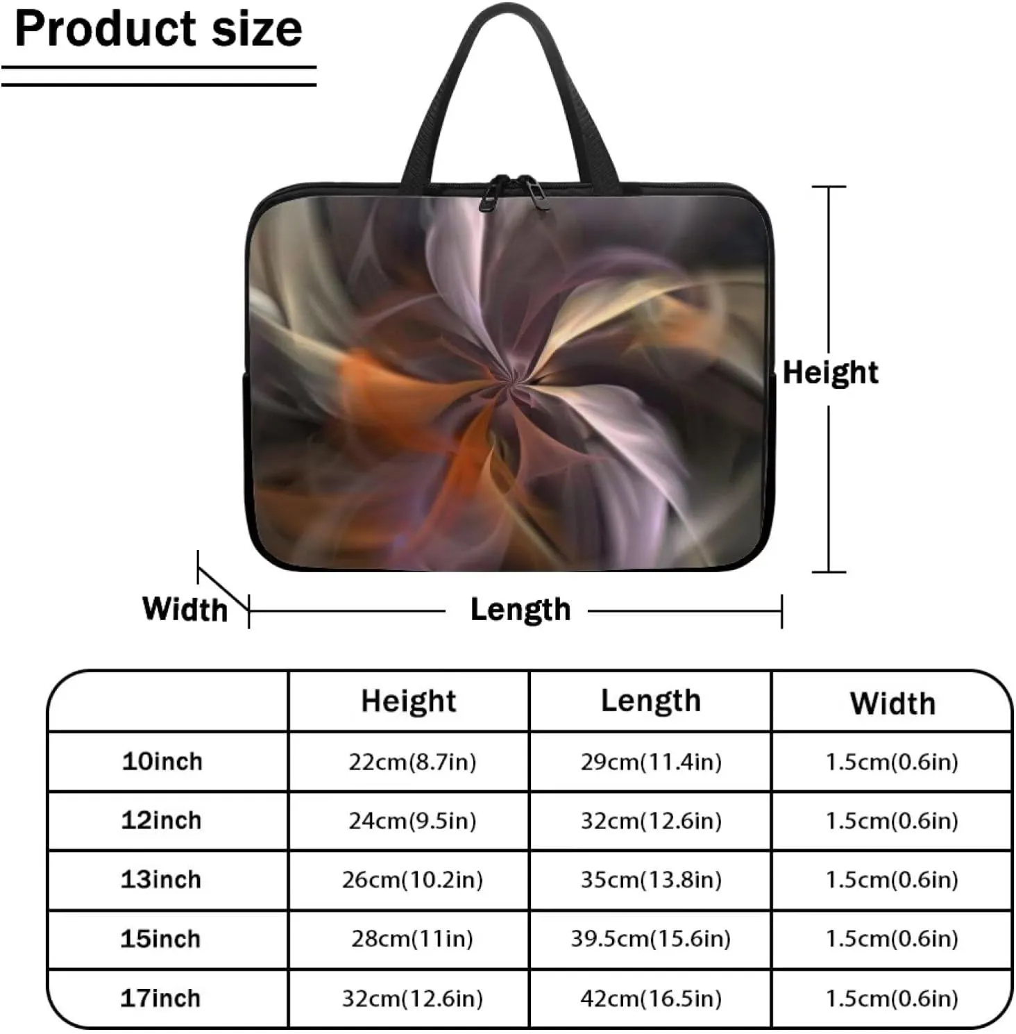 Laptop Bag for Men Women Tote Work Professional Computer Briefcase Waterproof Handbag Large
