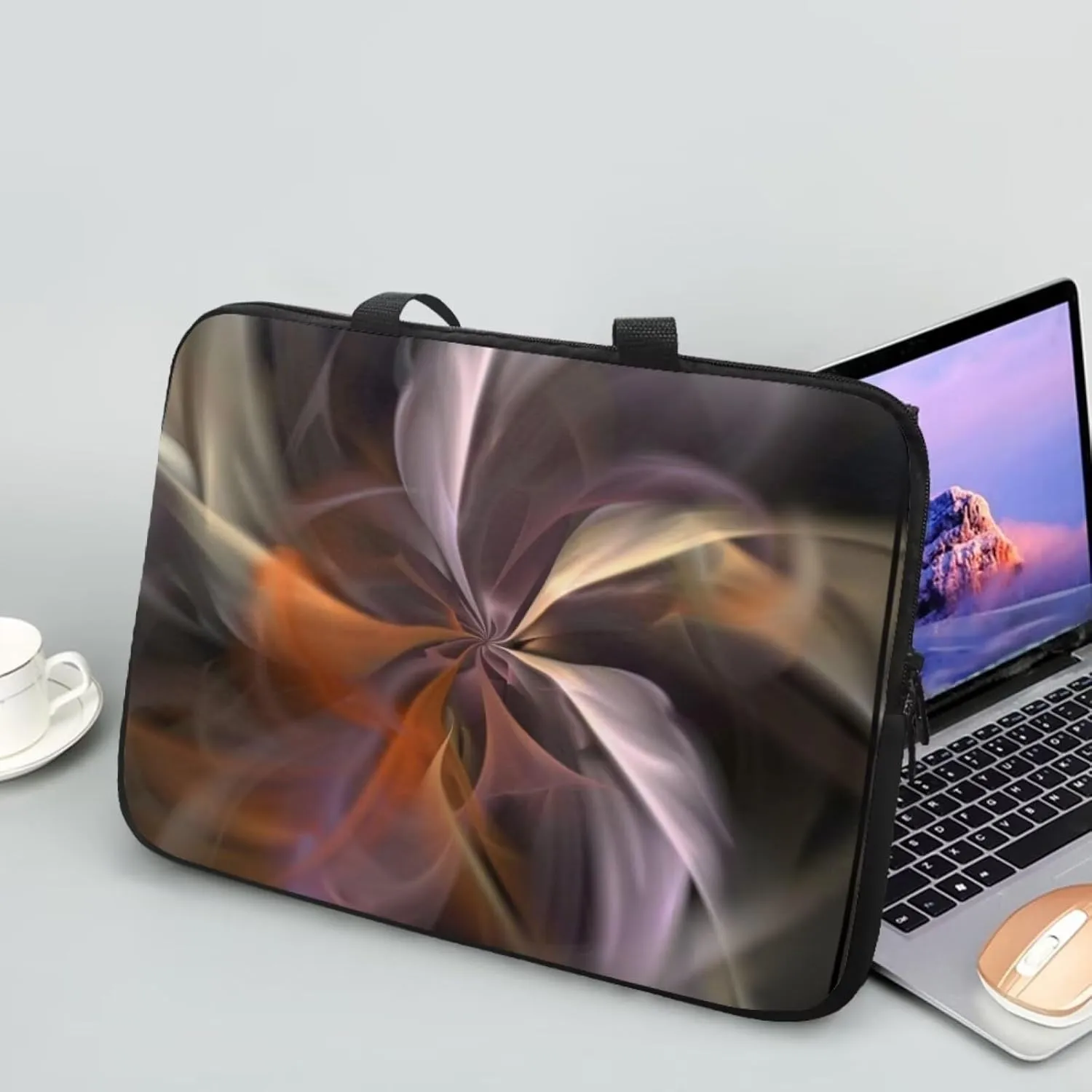 Laptop Bag for Men Women Tote Work Professional Computer Briefcase Waterproof Handbag Large