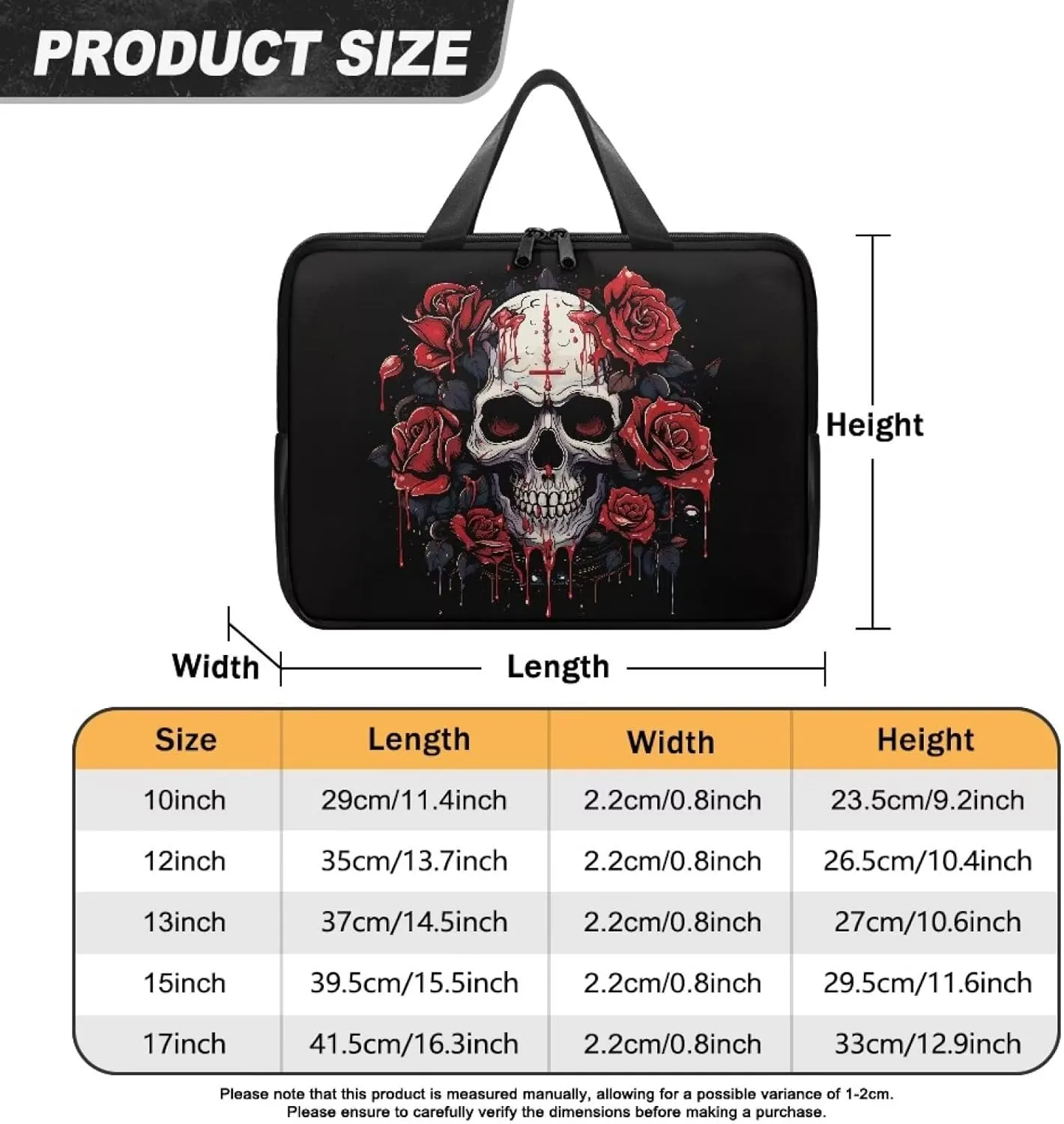Laptop Carrying Case Large Capacity Travel Laptop Bag Waterproof Briefcase Portable Computer Protective Sleeves