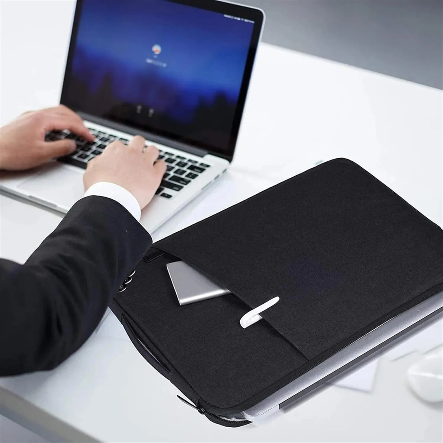 Laptopbag 13.3/15.6-inch Laptop Bag Tablet Protective Sleeve Handbag Waterproof Commuter Briefcase Bag for Laptop