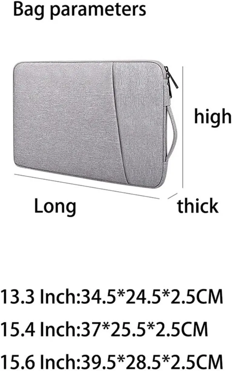 Laptopbag 13.3/15.6-inch Laptop Bag Tablet Protective Sleeve Handbag Waterproof Commuter Briefcase Bag for Laptop