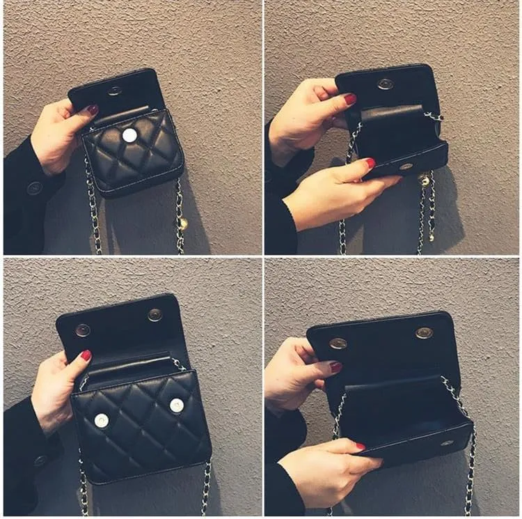 Mini Belt Bag for Women Crossbody Bag Purse Small Leather Waist Bag Fashionable Waist Purse Trendy Belt Purse (Micro,Black)