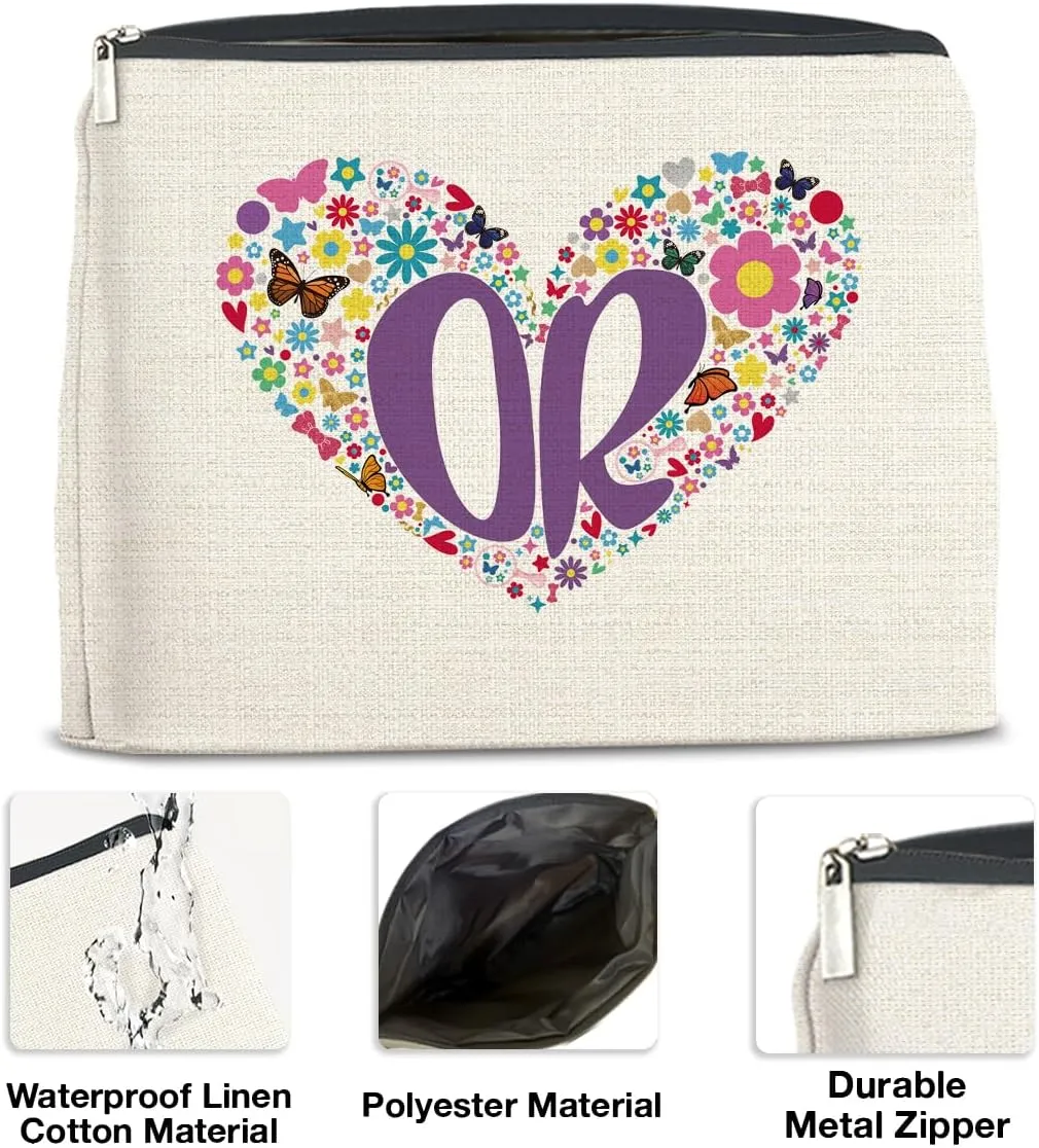 Music Themed Gifts Makeup Bag, Cool Gifts for Music Lovers Sister Friend Bestie Daughter, Cosmetic Travel Organizer Bag