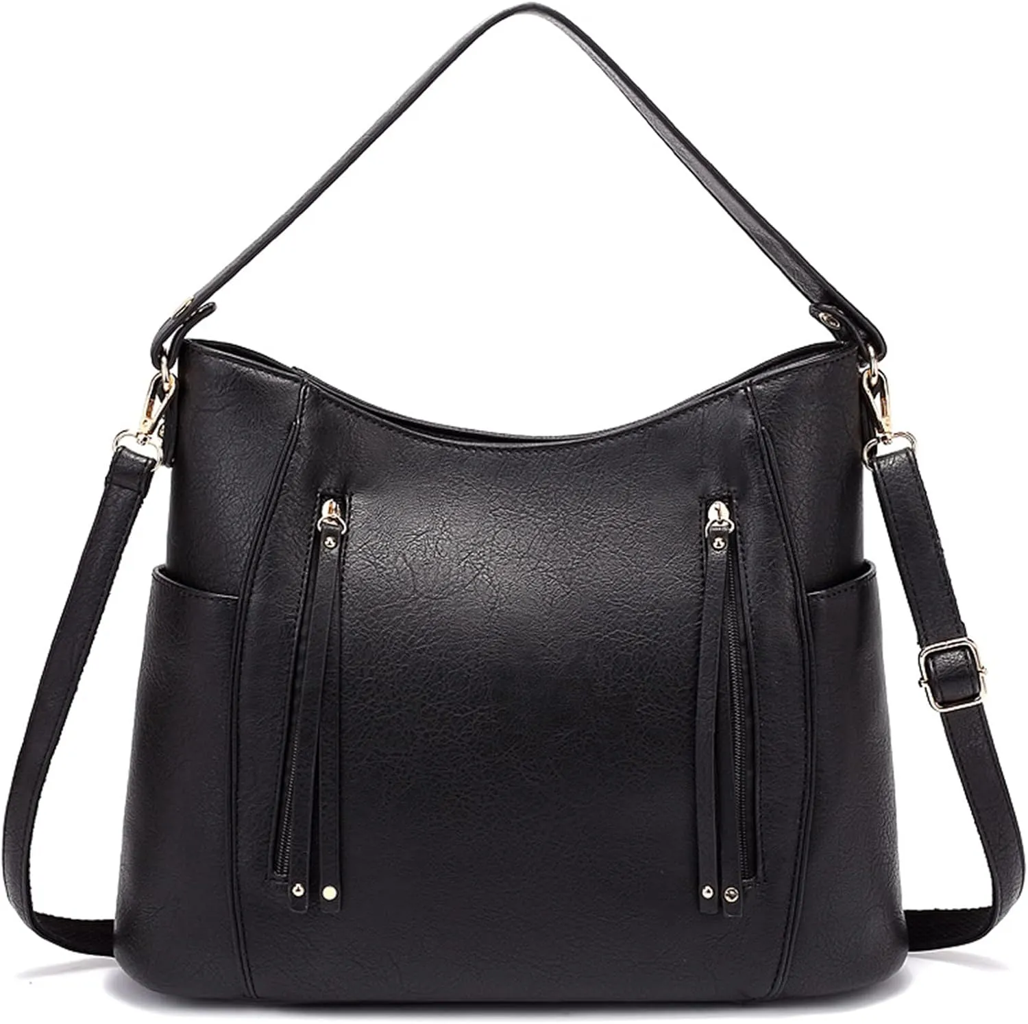 NOTAG Womens Hobo Handbags PU Leather Shoulder Bags Fashion Top Handle Purses Large Crossbody Handbags