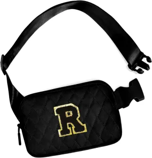 Personalized for Wife, Cool Birthday Gift - Waist Pack Crossbody Bag Fanny Pack - Black