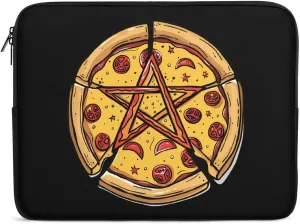 Pizza Pentagram Laptop Sleeve Case Protective Computer Bag Carrying Briefcase for Men Women 12inch