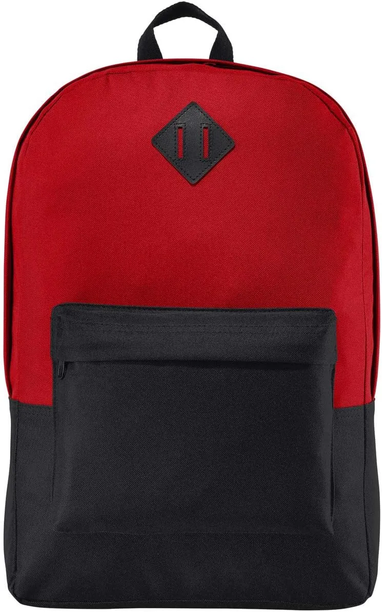 Port Authority Retro Backpack BG7150, True Red/ Black, OSFA