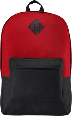 Port Authority Retro Backpack BG7150, True Red/ Black, OSFA