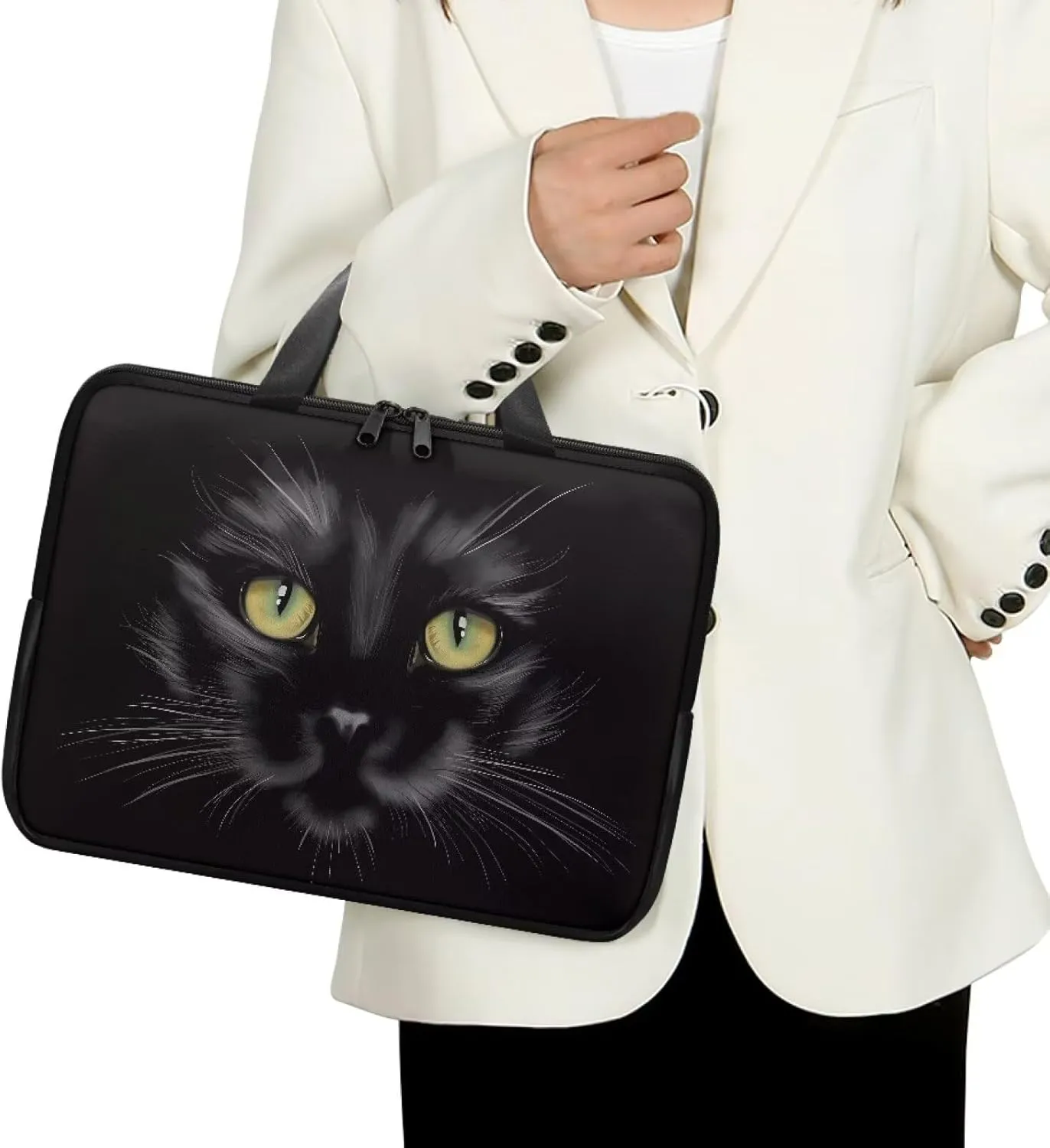 Portable Laptop Case with Top Handle Computer Cover for Women Men Tablet Protective Carrying Bag Briefcase