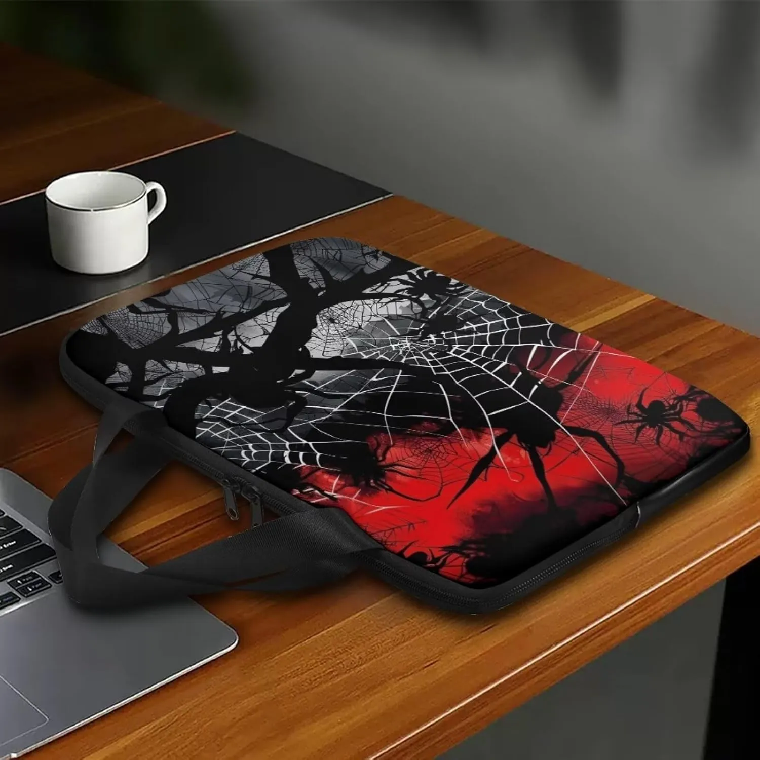 PU Leather Laptop Bag Design for Business Professional Commuter, Protective Sleeve Fits Laptop