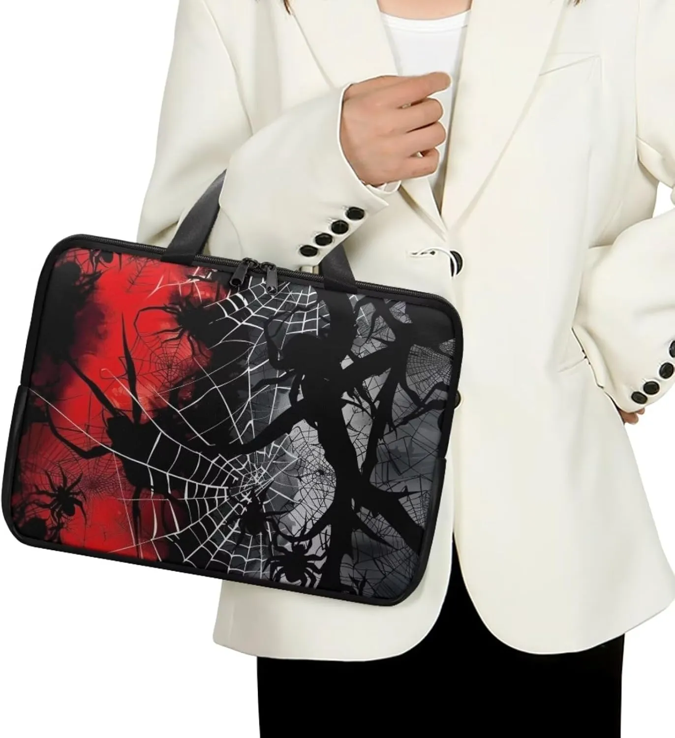 PU Leather Laptop Bag Design for Business Professional Commuter, Protective Sleeve Fits Laptop