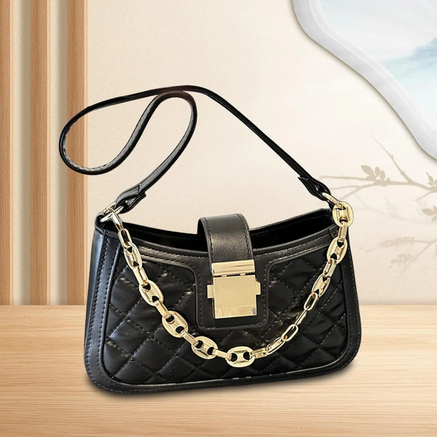 Shoulder Bag for Women Large Capacity Hobo Bag for Outdoor Shopping Traveling