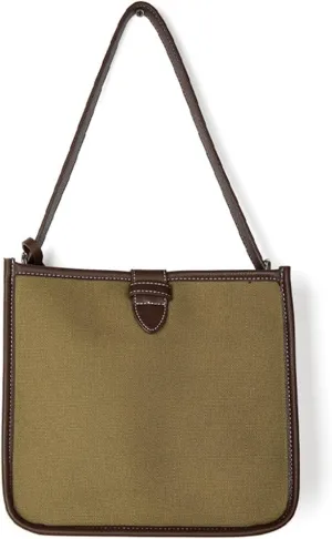 Shoulder bag, Large-capacity Canvas, Niche Handbags, Retro Tote Bags