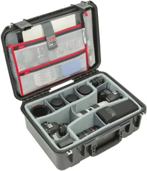 SKB Cases 3i-1813-7DL iSeries Professional Camera Case, Black/Gray