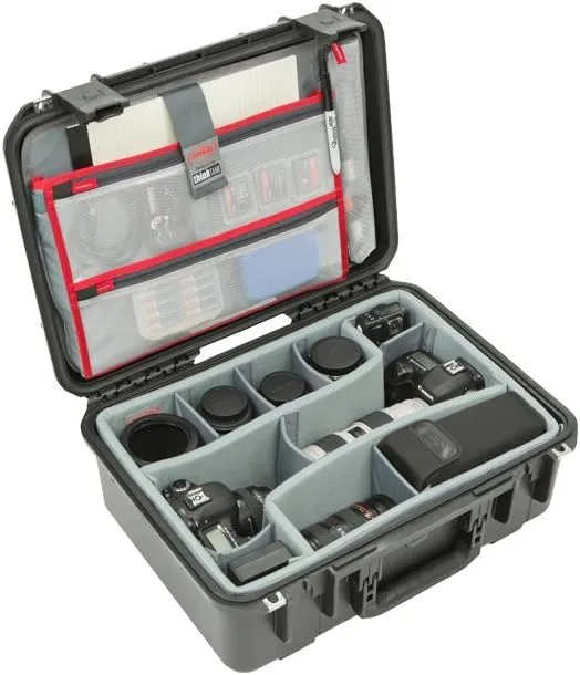 SKB Cases 3i-1813-7DL iSeries Professional Camera Case, Black/Gray